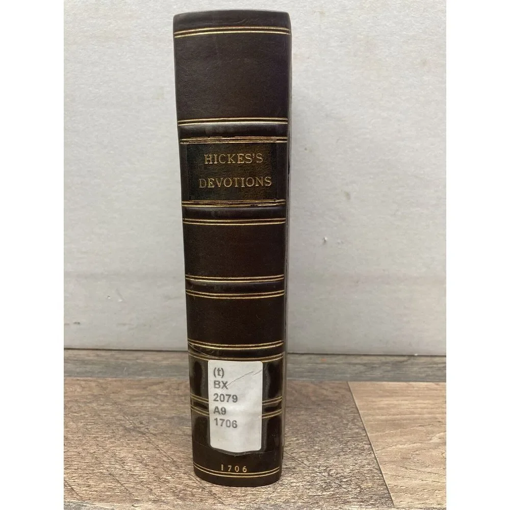 DEVOTIONS With Psalms, Hymns, & Prayers / George Hickes / 1706 / Bible‎ Int.
